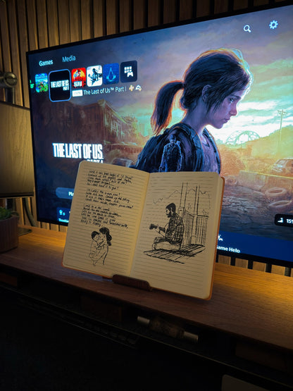 Ellie's Journal - The Last of Us Handmade Replica / Limited Edition Leather Cover