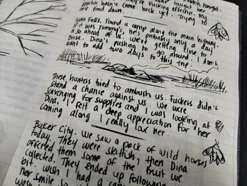 Ellie's Journal - The Last of Us Handmade Replica / Limited Edition Leather Cover