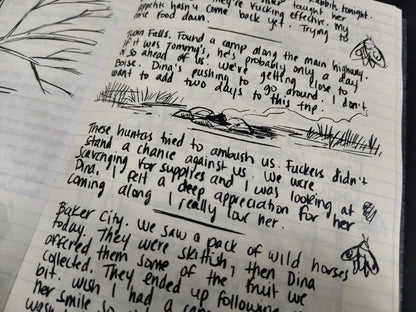 Ellie's Journal - The Last of Us Handmade Replica / Limited Edition Leather Cover