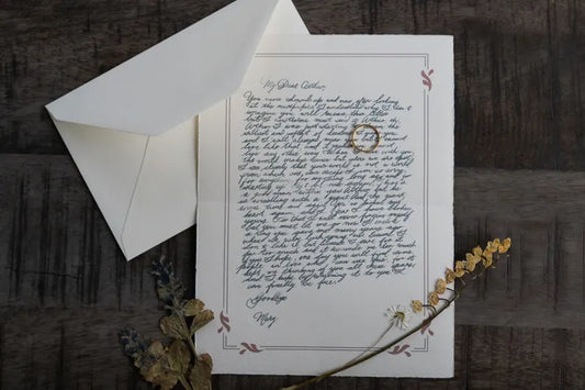 Mary Linton's Letters To Arthur Morgan / RDR2 Replica